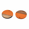 Resin & Wood Pendants RESI-S358-02B-27-3