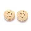 304 Stainless Steel Charms STAS-F227-11O-G-1