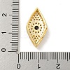 Brass Micro Pave Clear Cubic Zirconia Beads KK-G493-10G-01-3