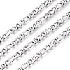 Tarnish Resistant 304 Stainless Steel Figaro Chain CHS-M003-12P-A-2