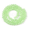 Faceted Bicone Opal Beads Strands LS-EGLA-P017-01A-2