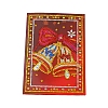 DIY Christmas Theme Diamond Painting Greeting Card Kits DIAM-PW0001-183-4