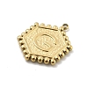 201 Stainless Steel Pendants STAS-R227-01H-G-2
