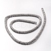 Electroplate Non-magnetic Synthetic Hematite Bead Strands G-F300-48A-F01-2