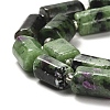 Natural Ruby in Zoisite Beads Strands G-N327-06-02-4