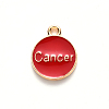 Alloy Enamel Pendants ENAM-S124-01A-07D-3
