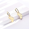 Brass Pendants KK-BC0005-18G-2