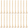 20Pcs Brass Chain Extender KK-BBC0016-36-1