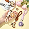 PU Leather Letter Pendant Decoration HJEW-YWC0002-001A-4