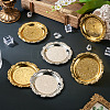 8Pcs 2 Colors Iron Tray DIY-MB0003-09-8