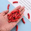 Opaque Acrylic Beads X-MACR-S372-002B-S010-5