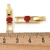 Rack Plating Brass Micro Pave Cubic Zirconia Watch Band Clasps KK-A234-016G-01-3