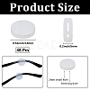 48Pcs Silicone Eyeglasses Ear Grip FIND-CN0002-47B-2
