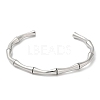 Non-Tarnish 304 Stainless Steel Cuff Bangles BJEW-H588-01P-2