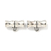 Tibetan Style Alloy Tube Beads FIND-M011-15C-AS-1