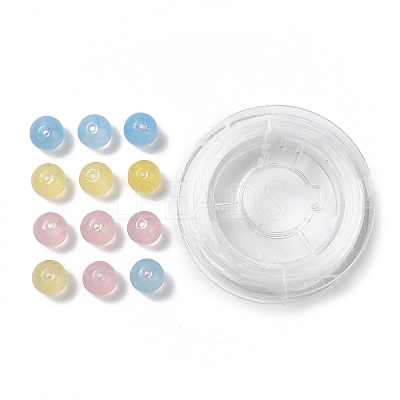 100Pcs Natural White Jade Beads DIY-SZ0004-58S-1