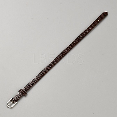 Flat PU Imitation Leather Cord Bracelets for Women Men BJEW-WH20008-03A-1