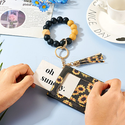 Silicone Beads Keychain KEYC-TAC00017-1