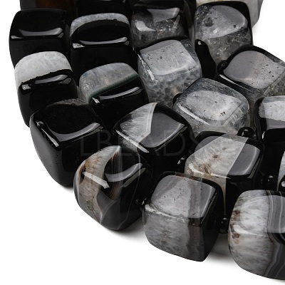 Natural Agate Beads Strands G-F820-O01-01H-1