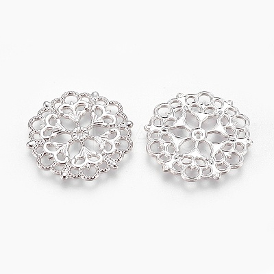 Tibetan Style Filigree Joiners Links LS-TIBE-A11623-P-LF-1