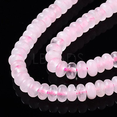 Natural Madagascar Rose Quartz Beads Strands G-S366-122-1