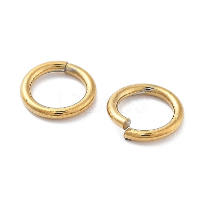 Ion Plating(IP) 304 Stainless Steel Open Jump Rings STAS-M081-02G-01-1