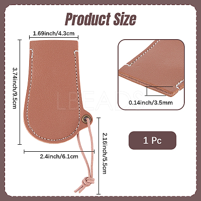 Imitation Leather Resistant Heat Pot Holders AJEW-WH20019-98B-1