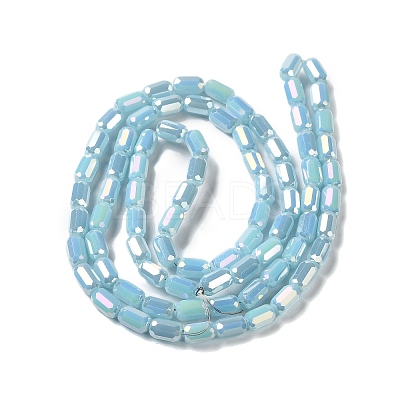 Electroplate Glass Beads Strands EGLA-D031-01-09-1
