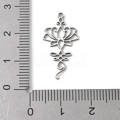 201 Stainless Steel Pendants STAS-K298-02P-1-1