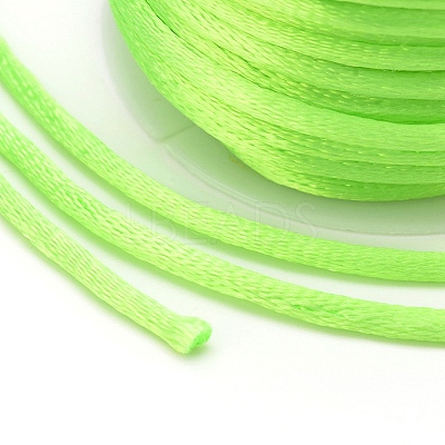 Nylon Satin Rattail Cords LS-NWIR-L006-1.5mm-24-1