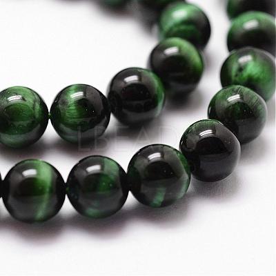 Natural Tiger Eye Bead Strands G-D840-54-8mm-01-1