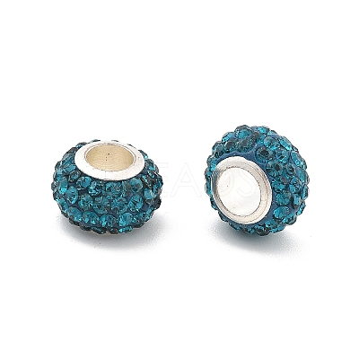 Rondelle Polymer Clay European Beads FIND-U001-01H-1