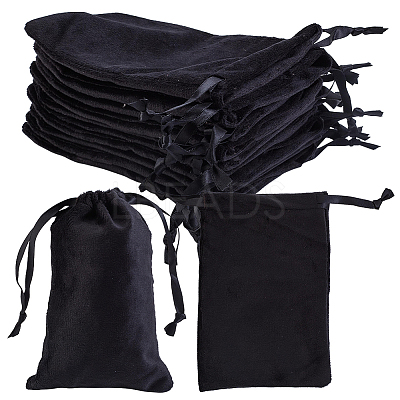 Velvet Jewelry Pouches Bags TP-WH0012-06C-1