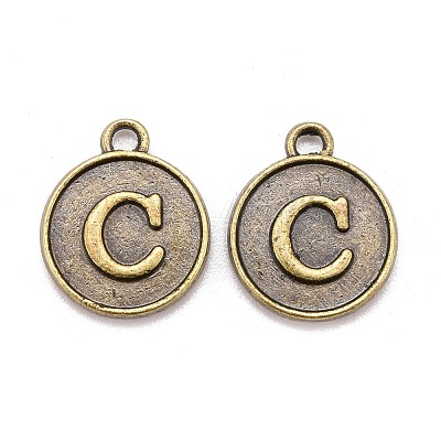 Alloy Pendant Cabochon Settings PALLOY-N156-01C-AB-1