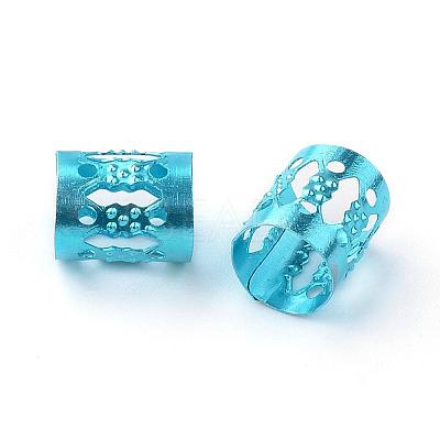 Aluminum Dreadlocks Beads Hair Decoration ALUM-R003-05-1-1