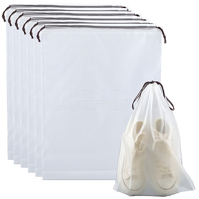 10Pcs PE Velvet Drawstring Storage Bags ABAG-SP0001-34C-1