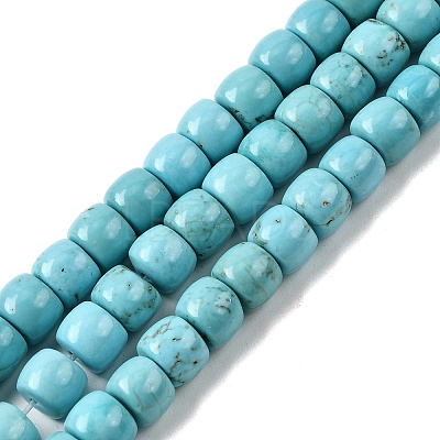 Natural Magnesite Beads Strands G-P598-C01-01A-1