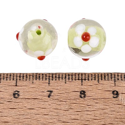 Handmade Bumpy Lampwork Beads LAMP-N042-21A-03-1
