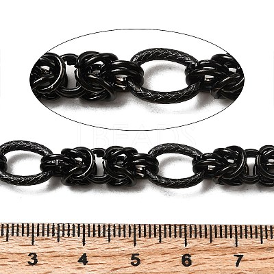 304 Stainless Steel Byzantine Chains CHS-P007-08B-1