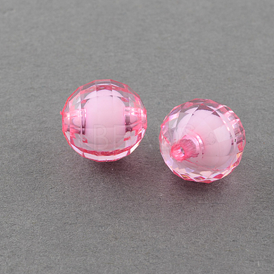 Transparent Acrylic Beads TACR-S086-14mm-M-1