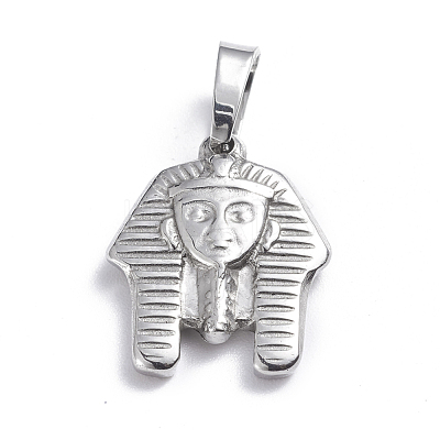 Tarnish Resistant 201 Stainless Steel Pendants STAS-O113-12P-1