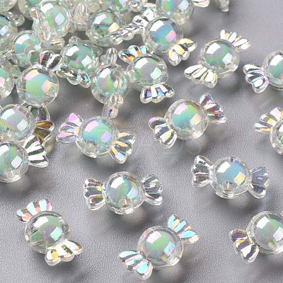 Transparent Acrylic Beads TACR-S152-03B-SS2111-1