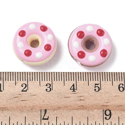 Handmade Porcelain Enamel Beads PORC-K003-09D-1