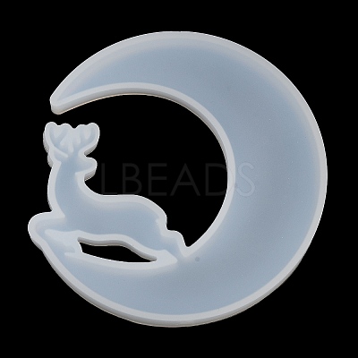 Moon DIY Silhouette Silicone Molds DIY-F148-02B-1