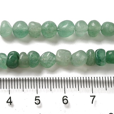 Natural Green Aventurine Beads Strands G-D081-A09-1