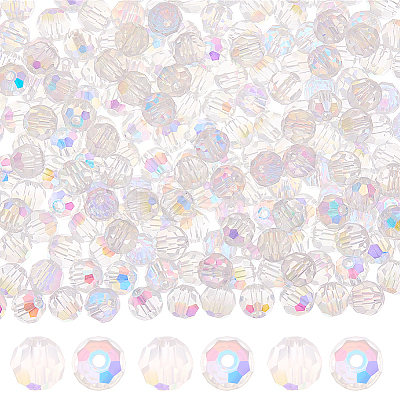 Electroplate Glass Beads EGLA-BBC0001-03A-1