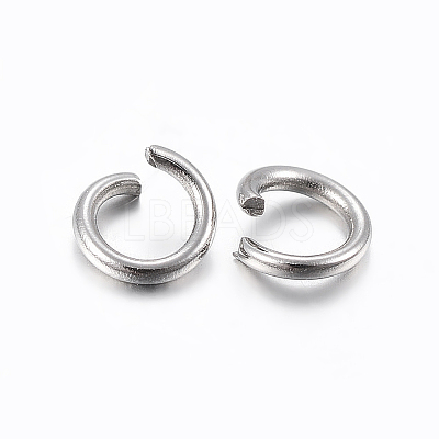 Non-Tarnish 304 Stainless Steel Open Jump Rings LS-X-STAS-H437-9x1mm-1