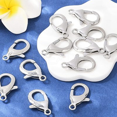 Tarnish Resistant 304 Stainless Steel Lobster Claw Clasps LS-STAS-AB25-1