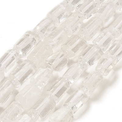 Natural Quartz Crystal Beads Strands LS-G-M403-B17-1
