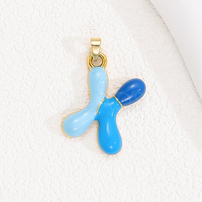 Alloy Enamel Pendants ENAM-S023-01G-X-1